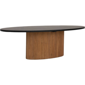 Eetkamertafel Palazzo teakhout ovaal 240x110 cm