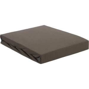 Beddinghouse - Jersey - Hoeslaken - 80x220 cm - Warm grijs