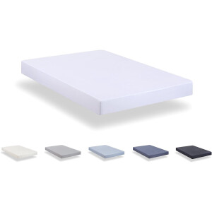 TheLau ® Extra Zacht Hoeslaken van Premium Microvezel voor 80 x 190/200 cm Matrassen in Wit