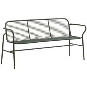 Normann Copenhagen Vig Outdoor Eetbank Dark Green