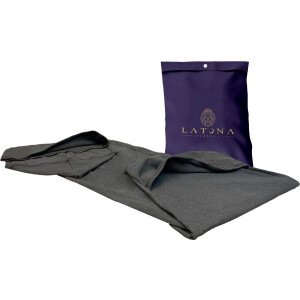 Latona Blanket® Compressie slaapzak - 170 x 40cm - Antraciet - Alternatief voor verzwaringsdeken