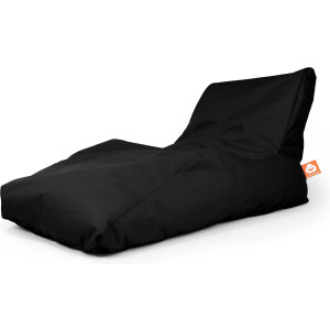 Whoober loungestoel zitzak Bali XL outdoor zwart - Wasbaar - Voor binnen en buiten