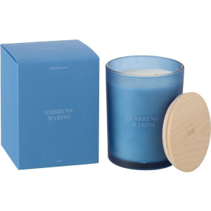 J-Line geurkaars Accords Essentiels - Embruns Marins - blauw - 52U