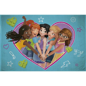 Lego Friends - Fleeceplaid - 100 x 150 cm - Multi