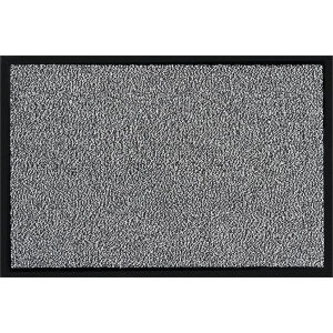 MD Entree - Deurmat - Schoonloopmat - Shannon - Zwart/Wit - 120 x 180 cm