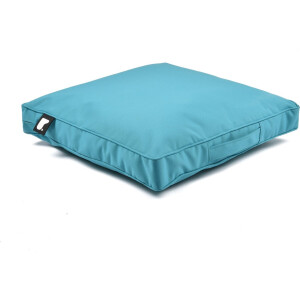 Extreme Lounging - b-pad vloerkussen - meditatiekussen - binnen & buiten - uv- en waterbestendig - 65x65cm - Aqua