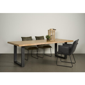 Tower Living eettafel Ultimo nature 220x100x78 cm acacia