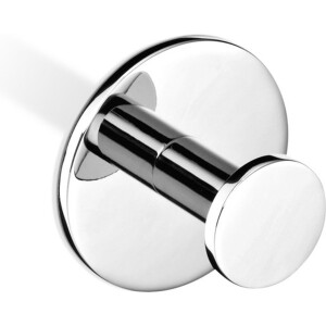 Decor Walther handdoekhaak TUBE Ø6xH6xD4cm kleefstrip chroom