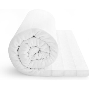 Topper matras 140x200 cm - koudschuim - comfort plus tijk - topdekmatras - 5 cm hoog