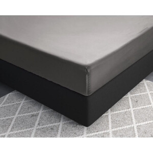 Primaviera Deluxe Satijnen - Hoeslaken - 70 x 200 - Grijs