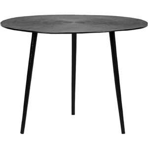 LABEL51 Nobby Salontafel - Zwart - Metaal - 60 cm