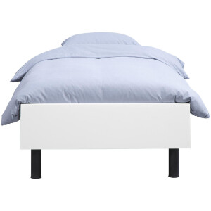 Leen Bakker - Bed Nova Comfort - 90x200 Cm - Spaanplaat - Wit