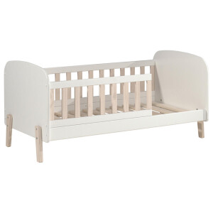 Leen Bakker - Vipack Peuterbed Kiddy - 68x77x148 Cm - MDF/Grenenhout - Wit - 148.2x77x68 Cm