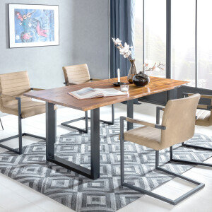 Artistiq Eettafel 'Sonya' Acaciahout, 160 x 85cm