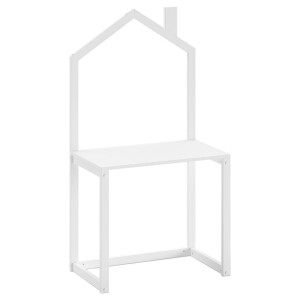 Leen Bakker - Vipack Kinderbureau Dallas - 151x60x81 Cm - Grenenhout - Wit - 80.5x50x150.6 Cm