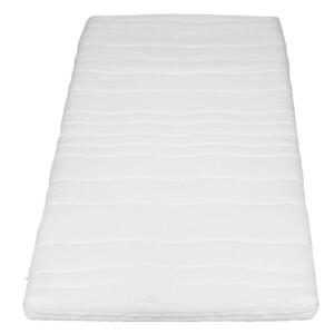 Leen Bakker - Topmatras Fem - Comfortschuim - 80x200x7 Cm - Polyester - Wit