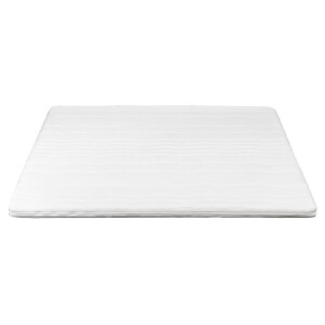 Leen Bakker - Topmatras Fem - Comfortschuim - 160x200x7 Cm - Polyester - Wit