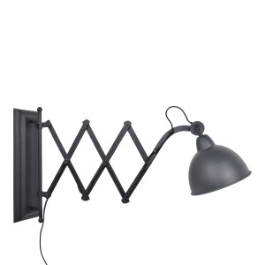 Urban Interiors Wandlamp 'Harmonica XL' Ø20cm, kleur Zwart