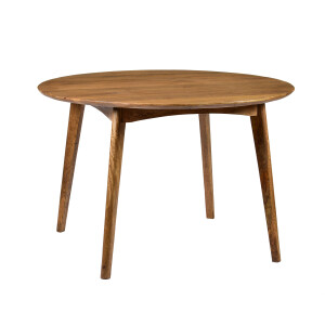 Livingfurn Ronde Eettafel 'Elias' Mangohout, 120cm