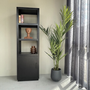 Livingfurn Opbergkast 'Jaxx' Mangohout, 200 x 60cm