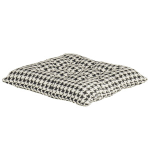 Zitkussen toscane 45x45cm   Poule black