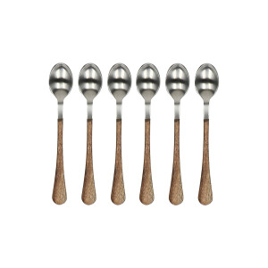 Set van 6 koffielepels Rémy | Pomax
