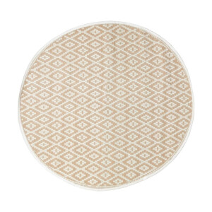 Buitenkleed azteken - beige - ø150 cm