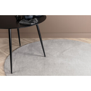 Nohr Rond Vloerkleed 'Brenae' 200cm, kleur Lichtgrijs