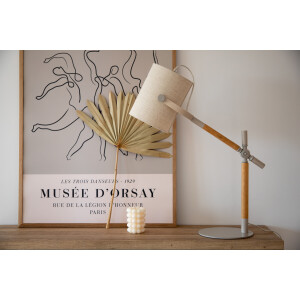 Nohr Tafellamp 'Taquita' kleur Beige