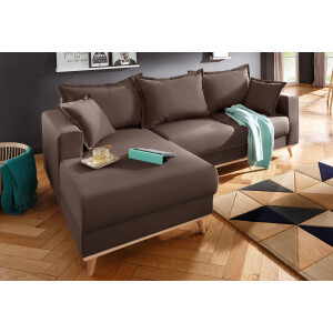 Home affaire Hoekbank Edina L-vorm ook in katoenmix-overtrekstof, in scandinavische stijl