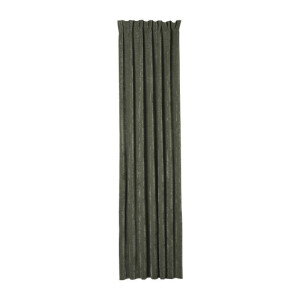Gordijn chenille - groen - 140x250 cm