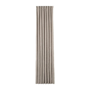 Gordijn chenille - beige - 140x250 cm