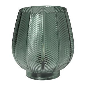 Tafellamp bladeren - groen - ø16.5x19 cm