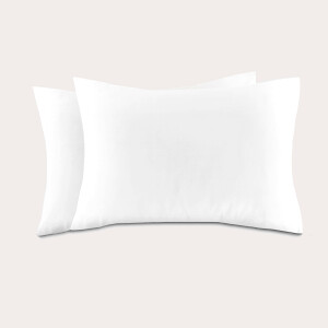 NOUS Living katoenen kussensloop wit (set van 2) (60x70 cm)