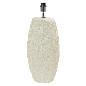 Light & Living Tafellamp 'Kyara' Keramiek, 59cm, kleur Crème (excl. kap)