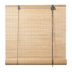 Rolgordijn bamboe - naturel - 150x180 cm