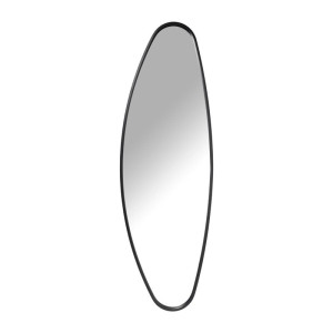 Spiegel organic - zwart - 37.4x117.6 cm