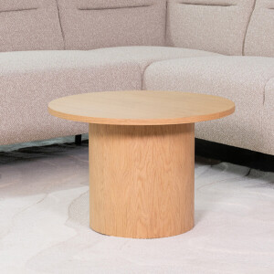 LABEL51 Ronde Salontafel 'Oliva' Naturel Eiken, 60cm