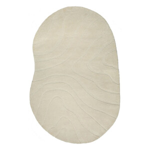 LABEL51 Organisch Vloerkleed 'Goa' 200 x 300cm, kleur Zand