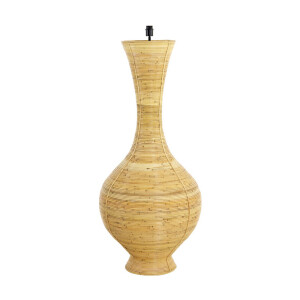 Light & Living Vloerlamp 'Bupak' Rotan, 145cm, kleur Naturel (excl. kap)