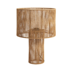 Light & Living Tafellamp 'Lavatera' Jute, 43cm, kleur Naturel