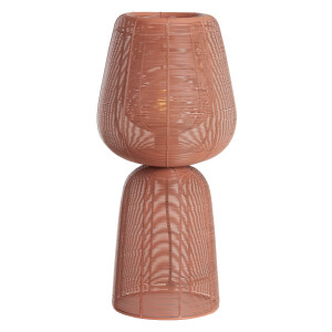 Light & Living Tafellamp 'Aboso' 54cm, kleur Koraal