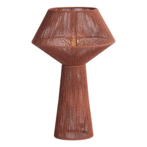 Light & Living Tafellamp 'Fugia' 57cm hoog, kleur Steenrood