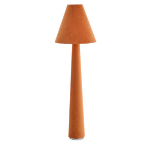 Light & Living Vloerlamp 'Devia' Velvet, 168cm, kleur Oranje