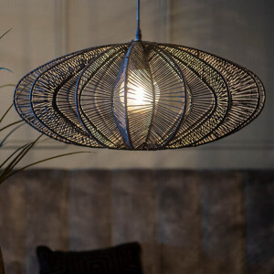 By-Boo Hanglamp 'Nimbus' kleur Zwart