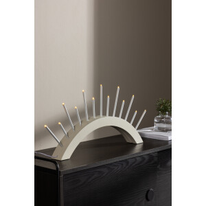 Nohr Kaarshouder/Tafellamp 'Labrandon' kleur Beige