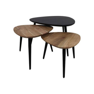 Set van 3 bijzettafels Zurich | HSM Collection