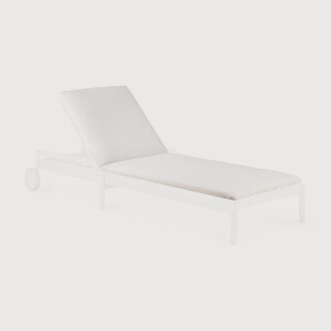 Ethnicraft Ligkussen 'Jack' Thin, t.b.v. Ligbed Jack, kleur Off White