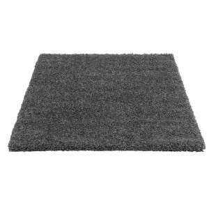 Leen Bakker - Vloerkleed Luxus - Antraciet - 160x230 Cm - Polypropyleen - Grijs