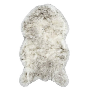 Leen Bakker - Vloerkleed Husky - /grijs - 60x100 Cm - Acryl - Crème